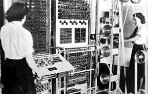 photo of the British machine, Colossus