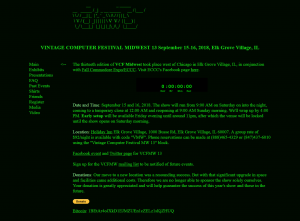 VCC-MW 2018 Main Page